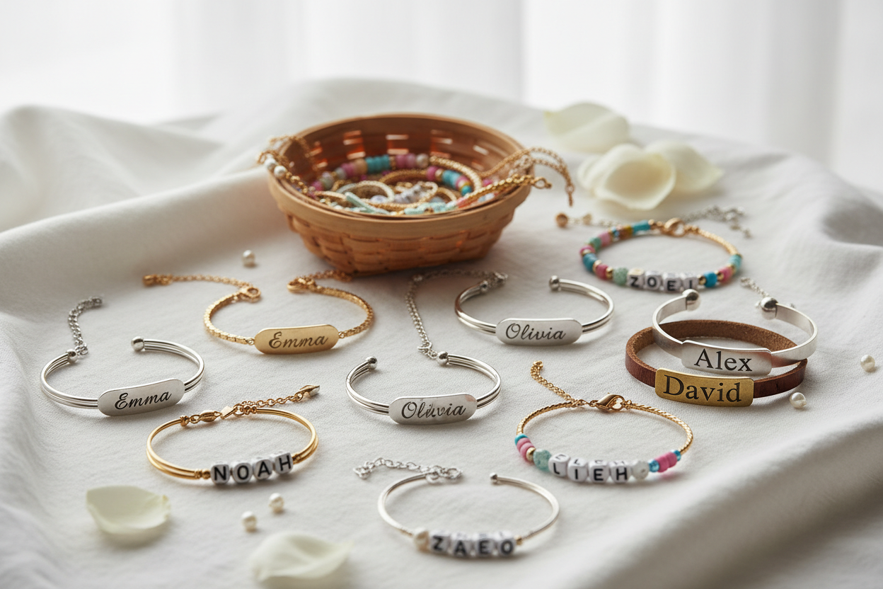 customized name bracelets 